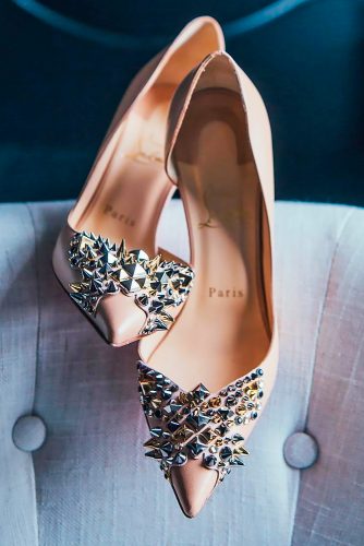 21 Pretty Nude Wedding Shoes To Wear With Any Dress