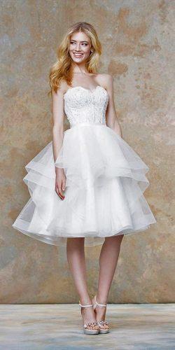 30 Strapless Wedding Dresses Which You Need To See