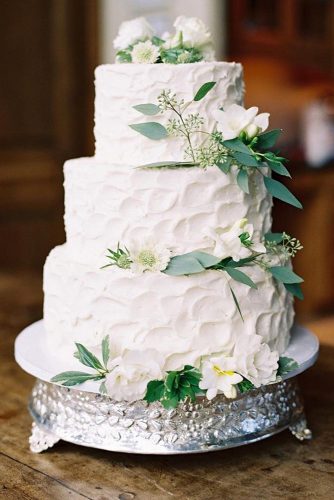 33 Simple Romantic Wedding Cakes | Wedding Forward