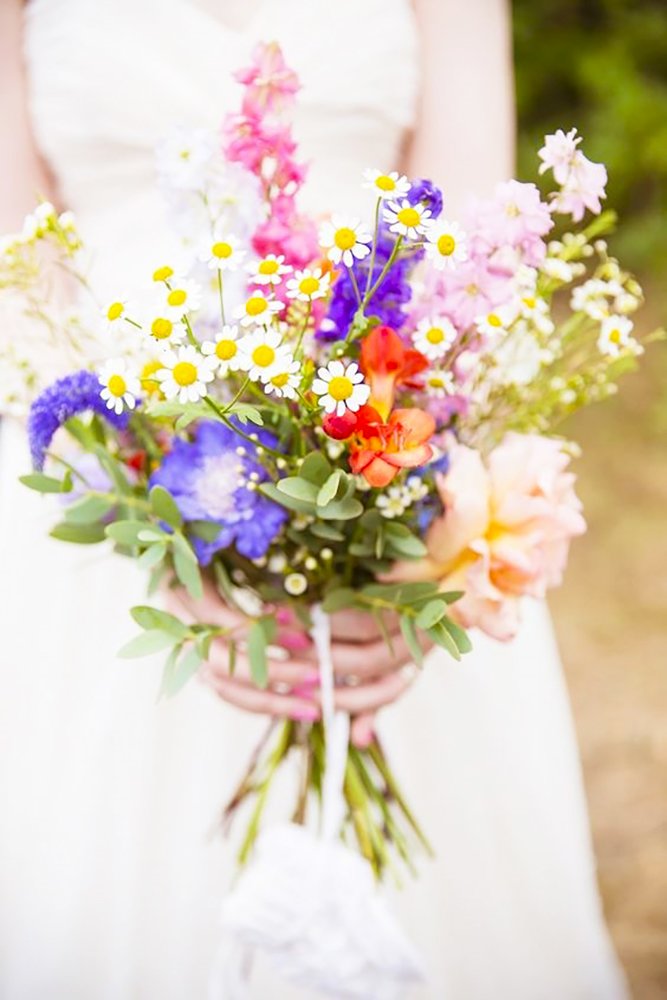 33 Wildflower Wedding Bouquets Not Just For The Country Wedding