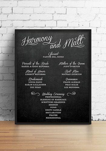 21 Printable Wedding Program Template Ideas Wedding Forward