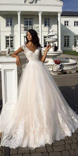 natural waist wedding dress