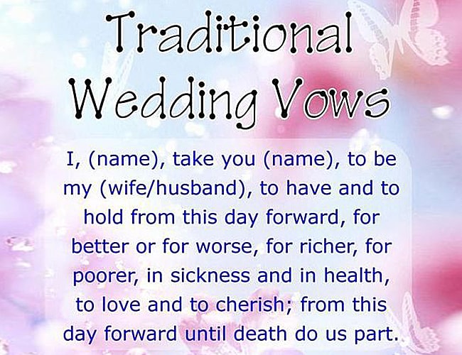 How to Write Wedding Vows (Tips And Template) | Wedding Forward