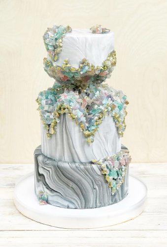 Be in trend! Geode Wedding Cakes For Stylish Event | Page 6 of 7 ...