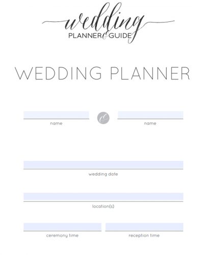 Wedplan Wedding Checklists And Worksheets