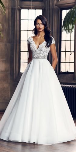 simple wedding gown styles