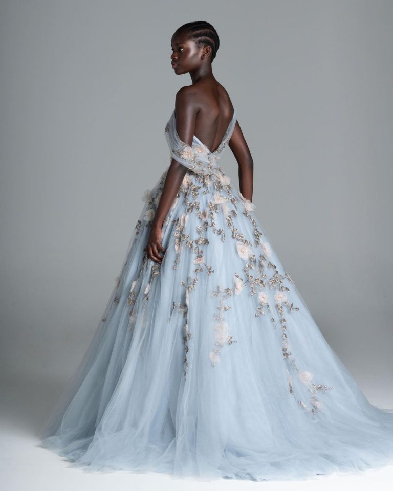 Blue Wedding Dresses: 24 Looks For Bride [2023 Guide]