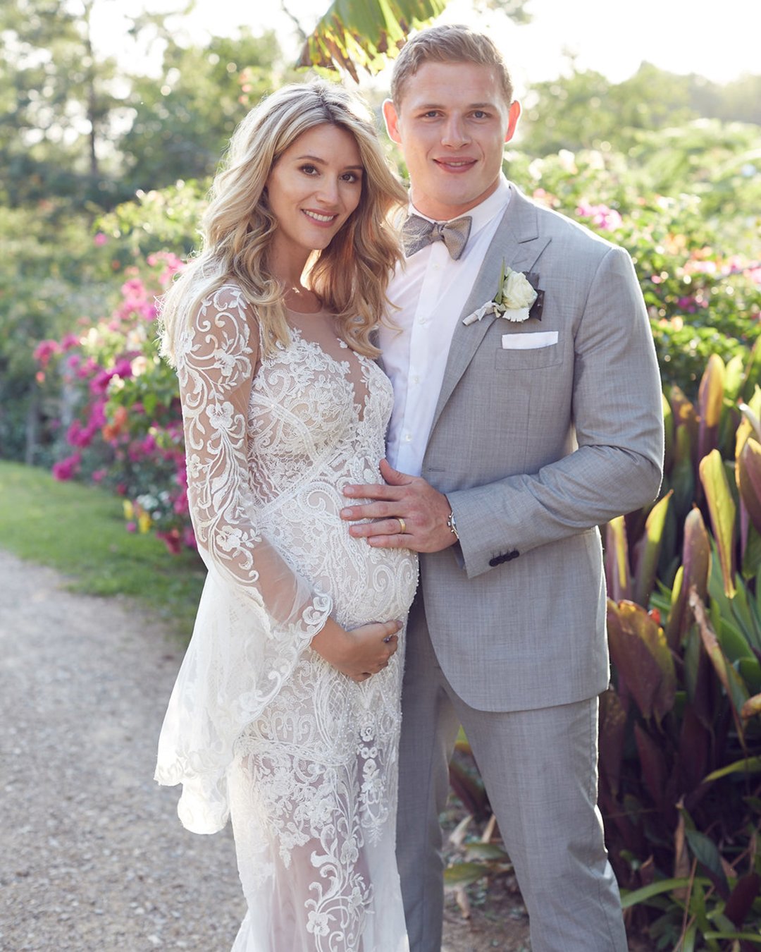 long sleeve maternity bridal gowns