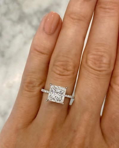 Princess Cut Engagement Rings: 36 Engagement Rings We Adore