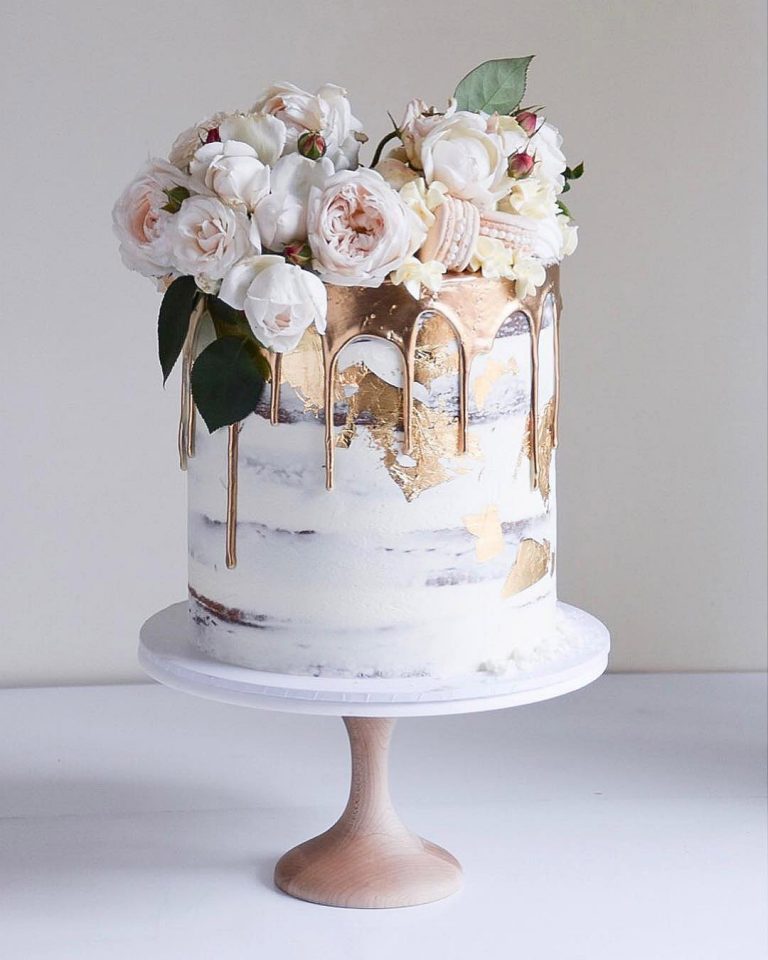 Drip Wedding Cakes: 42 Unique Cake Ideas For Your Wedding