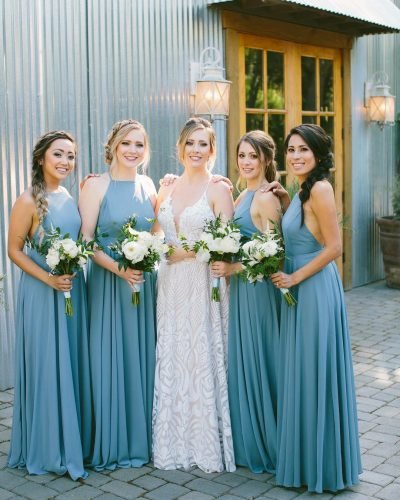 Blue Bridesmaid Dresses For Your Beautiful Girls On The Wedding