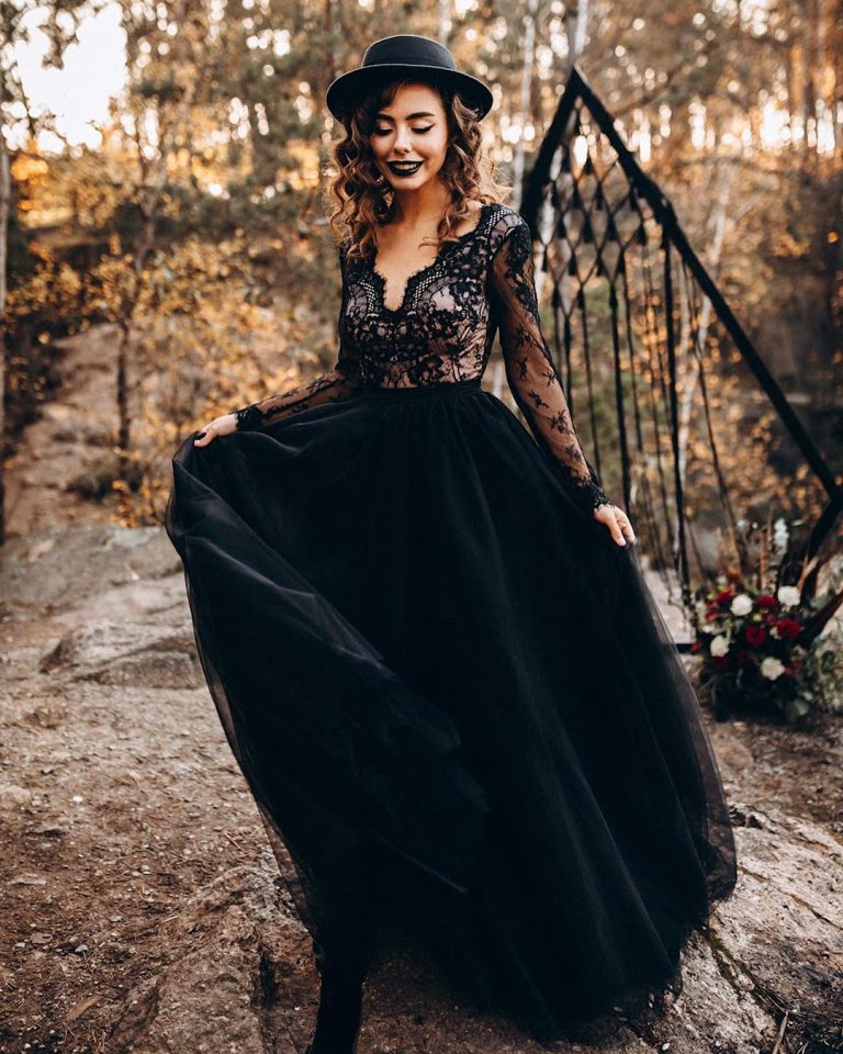 Gothic Wedding Dresses: 24 Non-Traditional Looks