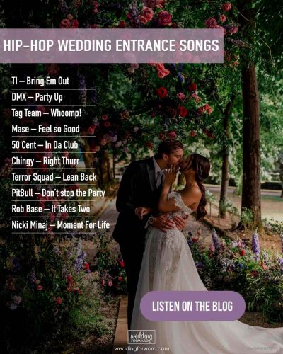 100+ Wedding Entrance Songs: Hits For Your Party Playlist