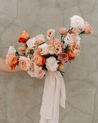 Rust Wedding Flowers: 18 Bouquets What Will Inspire You