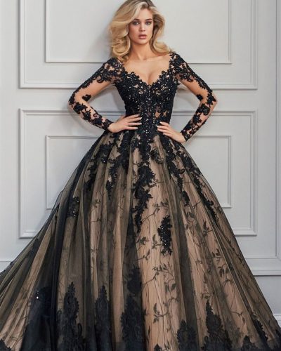 Black Wedding Dresses: 24 Unusual Styles + Faqs