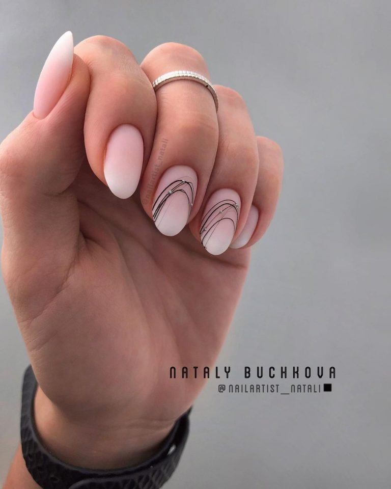 Almond Wedding Nails: 20 Ideas Suitable For Most Brides + FAQs