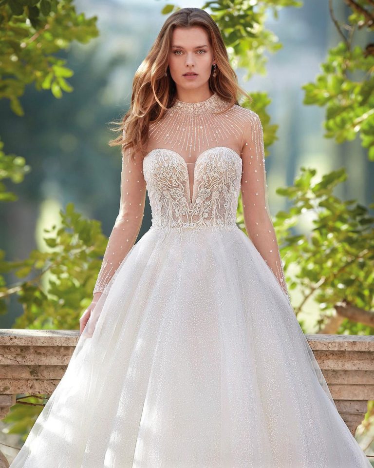 Tattoo Effect Wedding Dresses: 18 Best BridalIdeas