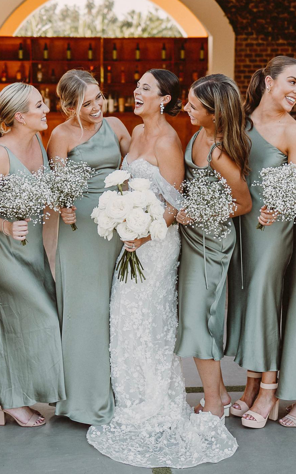 Sage Green Bridesmaid Dresses